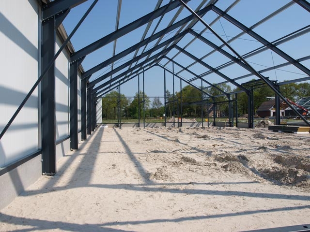nieuwbouw-bedrijfspand loods